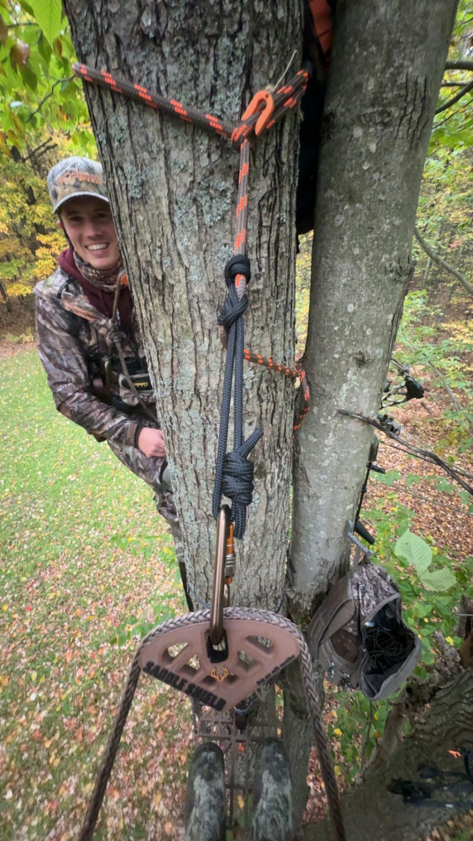 Saddle Shield — Hunting Rope Spreader to Hunt More Comfortably — Saves ...