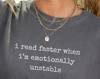 T-shirt minimaliste pour lecteurs, couleurs confortables, cadeau humoristique pour amoureux des livres, t-shirt à motif livresque mignon, cadeau pour bibliothécaire