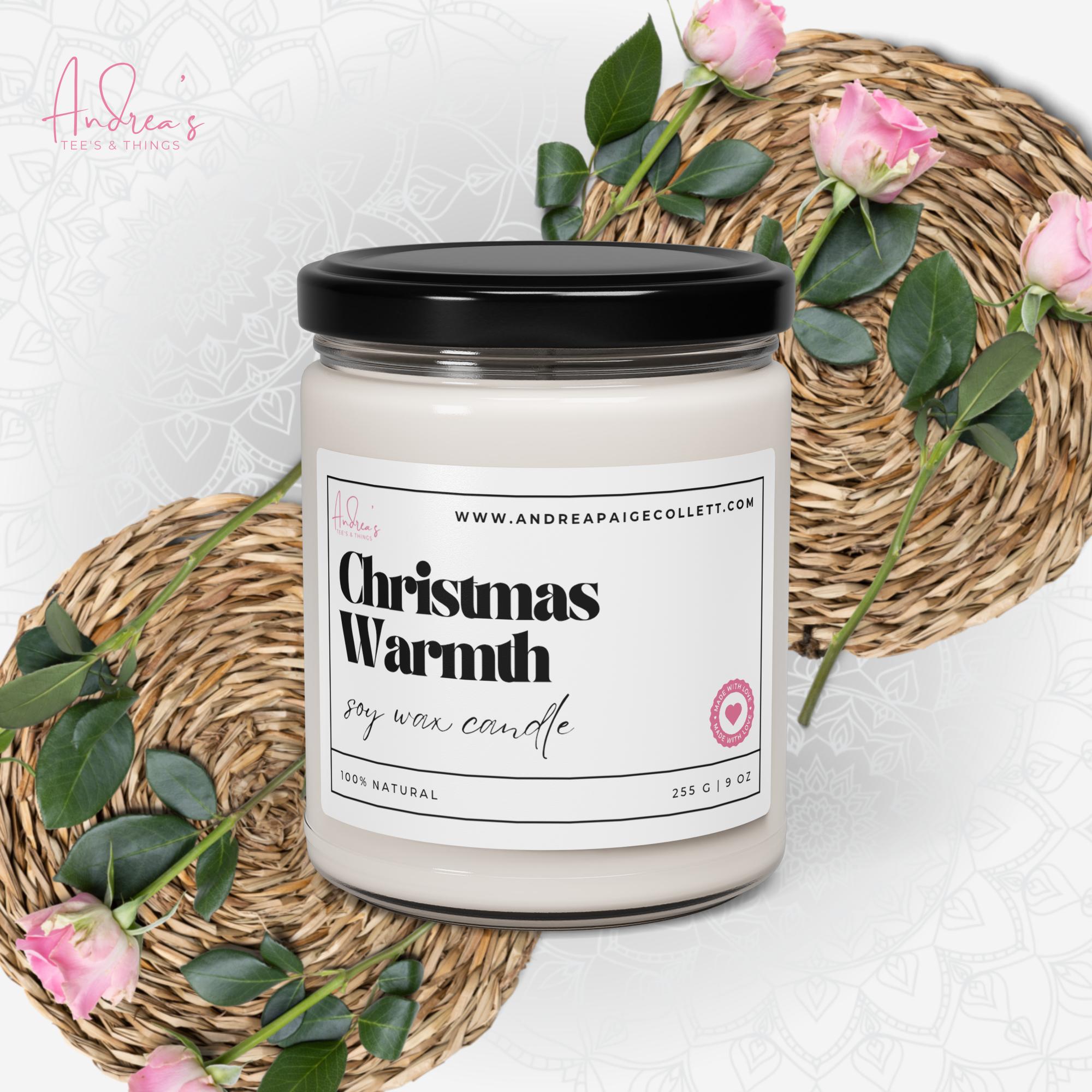Christmas Warmth Scented soy candle
