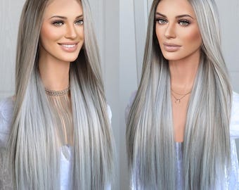 Highlight Blonde 13x6 Lace Front Wig Pre Plucked Glueless  display picture 1