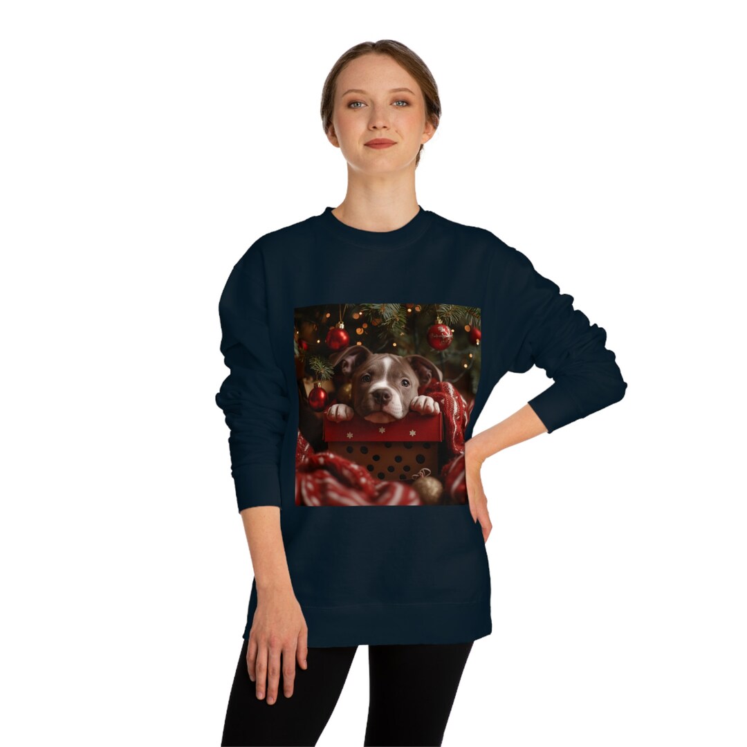 Pitbull Christmas Sweater, Dog Christmas Gift, Xmas Gift, Dog Mom