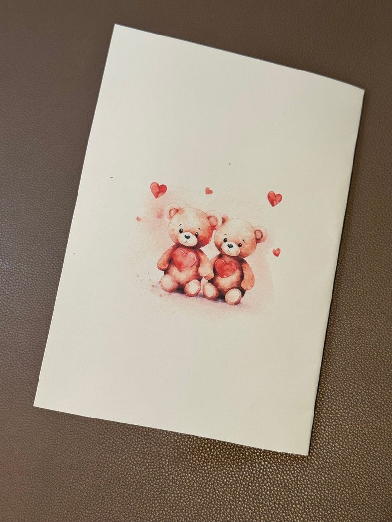 Editable and Printable Valentine's Day Folding Card - 7x10 - Customize ...