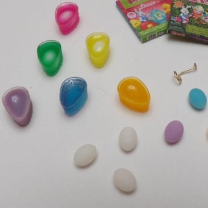 1:12 scale Easter Egg Dying Set