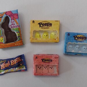 1:12 scale Easter candy BUNDLE