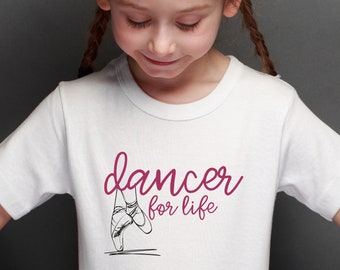 Dancer for Life - Youth Ballet Shirt