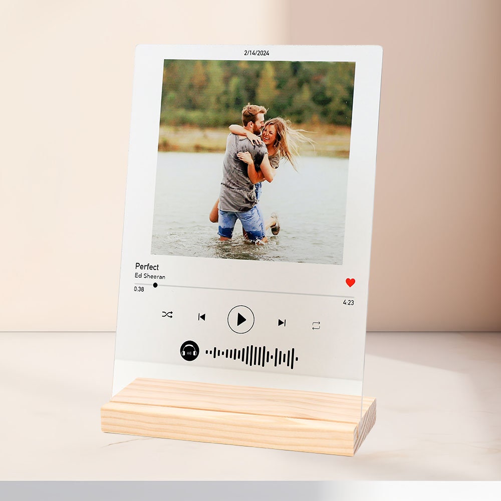 Personalized Spotify Album Cover, Custom Mother's Day Gift, 1st