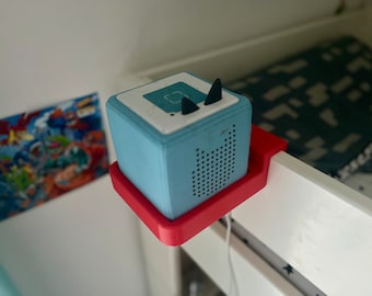 Toniebox edge bracket for children's beds / baby beds - various edge widths available