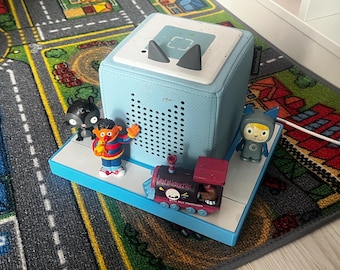 Flat docking station for Tonie Box - stand for more order in the children's room