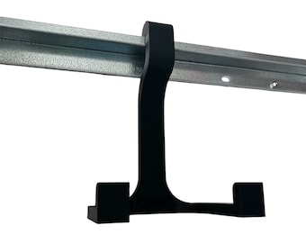 Equipment carrier double hook for Biohort tool shed Highline Avantgarde - Improved version