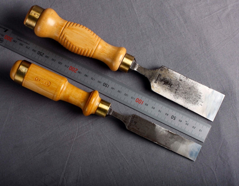 Two Handled Chisel Carpenter's Chisel Set by I.lingenberg & Sohn - Etsy