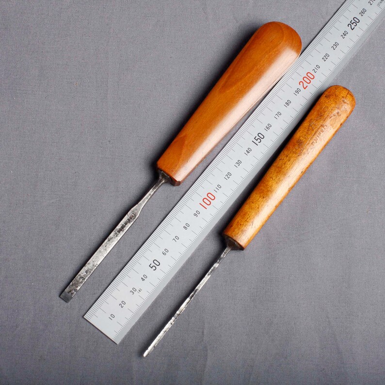 Ensemble de burins à découper et de gouges image 5