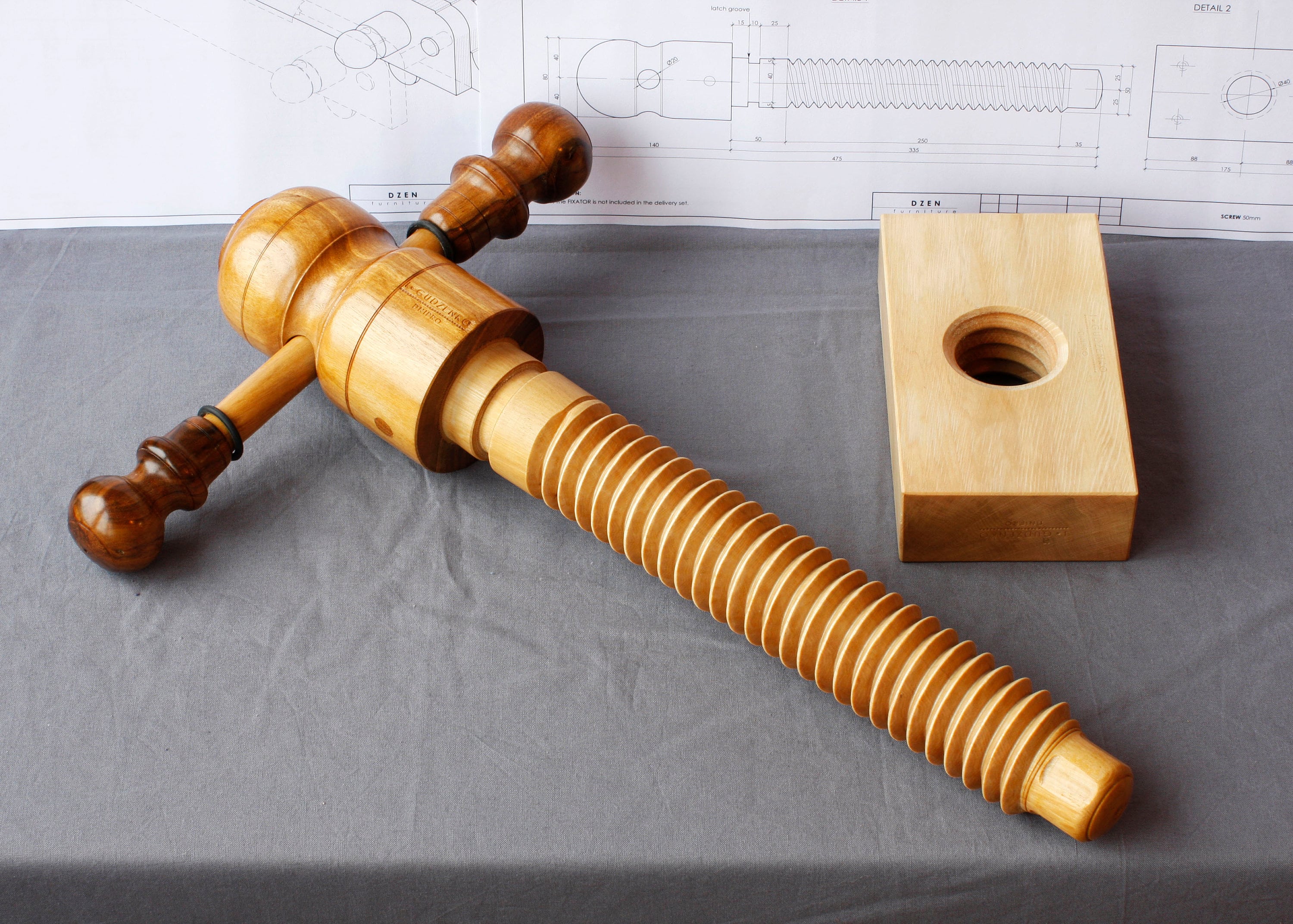 2X Wood Vise Screw Kit Etsy