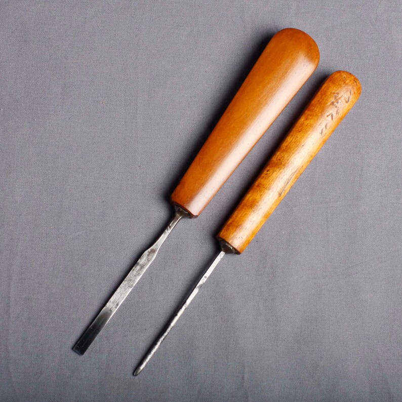 Ensemble de burins à découper et de gouges image 3