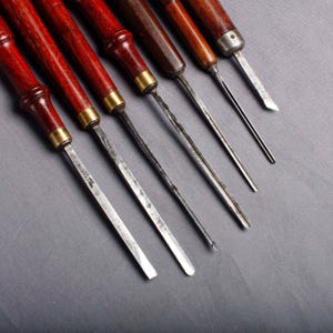 彫刻用ノミと彫刻刀7本セット