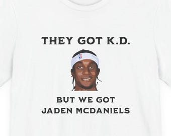 Jaden McDaniels NBA T-Shirt