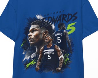 Anthony Edwards Graphic Tee, Ant Man, Minnesota Basketball