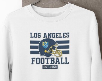Los Angeles Football Vintage Sweatshirt | Retro Crewneck | Unisex Chargers Gift | Game Day Apparel