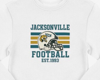 Jacksonville Football Vintage Sweatshirt | Retro Crewneck | Unisex Jaguars Gift | Game Day Apparel