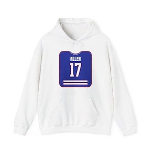 Josh Allen Buffalo Bills NFL Jersey Sweatshirt