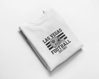 Las Vegas Football Vintage Sweatshirt | Retro Crewneck | Unisex Raiders Gift | Game Day Apparel