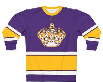 Los Angeles Kings Retro Purple Sweatshirt