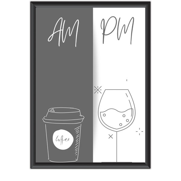 Coffee and wine