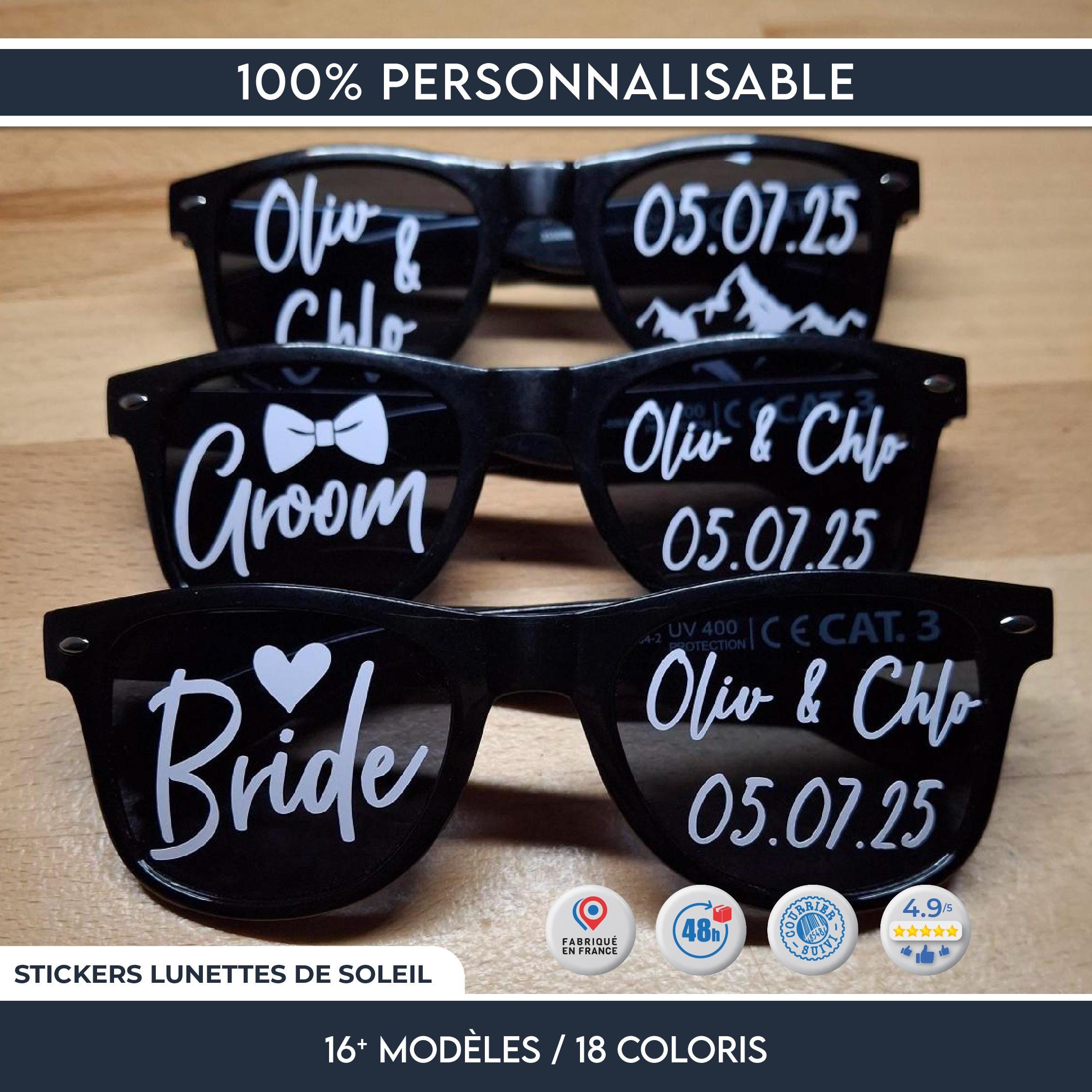 Accessoire Photo Fun Cadeau Lunettes De Soleil Cœur - Lot De 10 Paires + 4 Marqueurs Blancs - Accessoire Fête, Déguisement Lunettes En Forme De Coeur Gifi