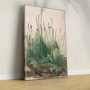 Great Piece of Turf (1503) by Albrecht Durer , Antique Botanical Painting, Realistic Wild Plants Print, Printable Wall Art,