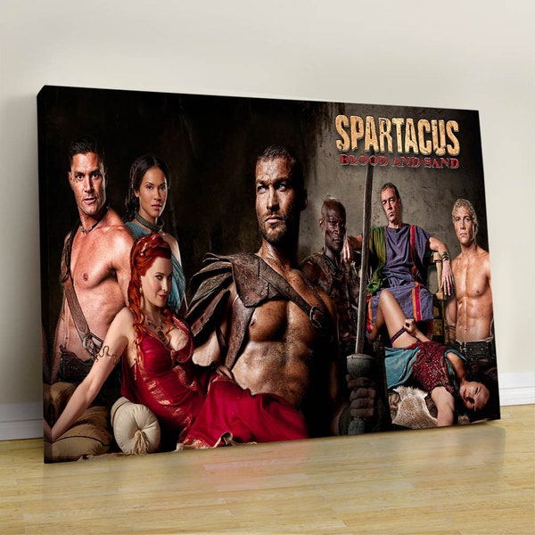 Spartacus | TV Series Poster | Minimalist Movie Poster | Vintage Retro Home Decor | Custom Poster | Wall Art Print |