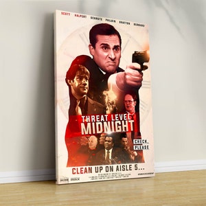The poster for Threat Level Midnight,