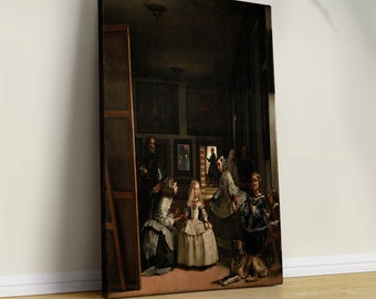 May include: A painting depicting a group of people in a room with a large window. The people are dressed in 17th-century clothing and are standing or sitting in various poses. There is a dog in the foreground.