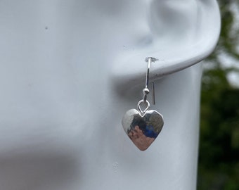 Herz Ohrringe aus 925er Silber