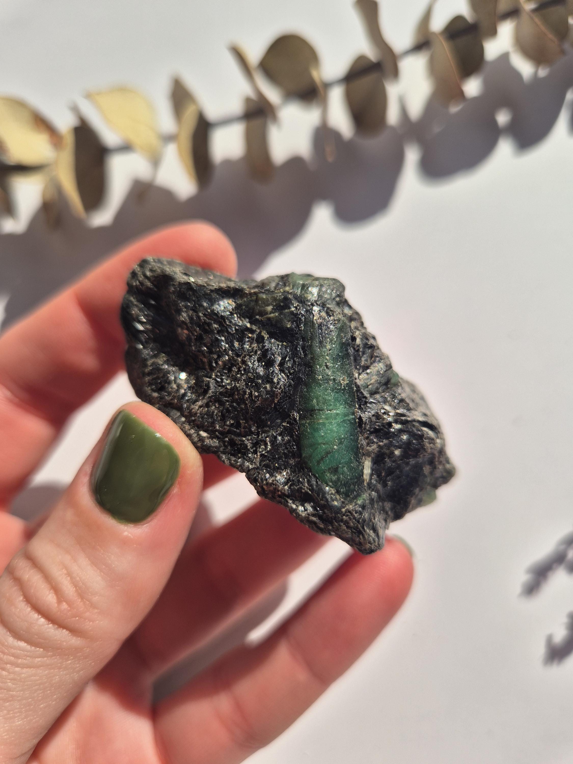 Raw Emerald from Bahia, Brazil