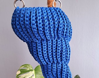 Bolso de crochet hecho a mano de amonita de concha de mar, bolso premium para mujer, regalo de cumpleaños perfecto, elige el color, bolso de playa con estampado de verano