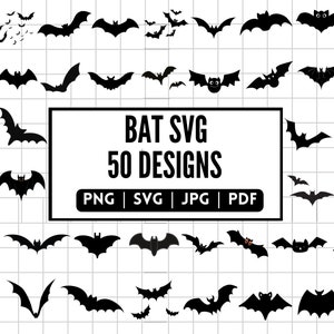 Bat SVG Bundle, Halloween Bat SVG, Bat, Halloween, Night Bat SVG, Png, Svg Files for Cricut, Silhouette, Cricut, Halloween svg