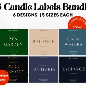 Custom Candle Labels, Personalized Candle Label, Create your own label, Custom label, Personalized Gift, Custom Gift, Personalized Label