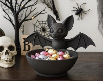 Bat Candy Bowl – Spooky Home Party Treat Holder