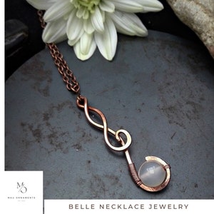 Handmade Copper Necklace: Artisan Jewelry for Women