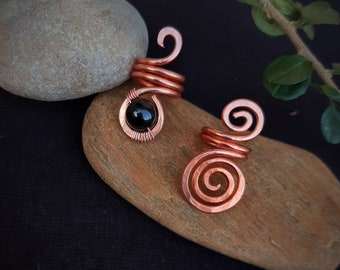 Apollo Beads - 2 Pcs Handmade Hair Accessories & Jewelry by Mau Ornament, Unique Gift for Hair Lovers