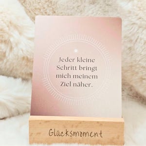40 Mindfulness Cards for Motivation and Positivity, including Box and Stand; Happiness Cards; Affirmation Cards; Gift for Women, Christmas, Birthday image 9