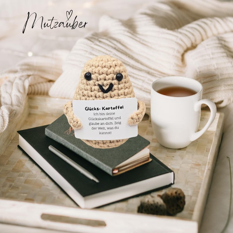 Happy Potato – Pocket Hug Potato in an exclusive box | Motivational gift & lucky charm gift for women, men, girlfriends, and colleagues image 9