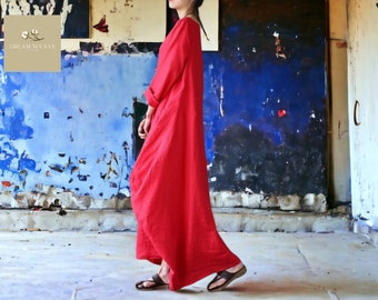 Loose Long Shirt Dress | Boho Maxi Style | Casual Fashion Wear