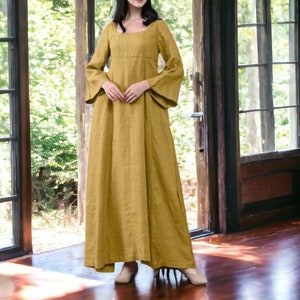 Women's Long Dress Plain Loose Sleeve Fashionable Loungewear Clothing zdjęcie 5