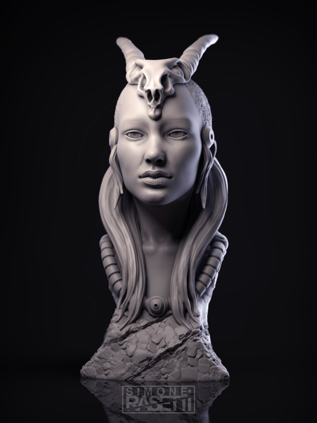 Stl Files for 3d Printing, Woman Bust Drawing, 3d Print Stl, 3d Printer