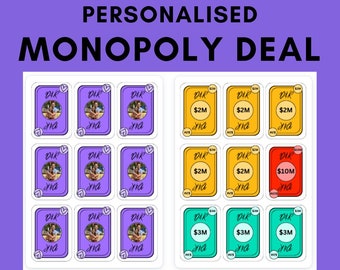 OFERTA MONOPOLY personalizada DIY