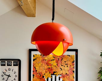 ヴィンテージポストモダンKareデザインムーンランプVerner Panton