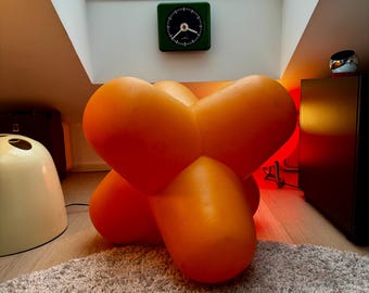 Orange Tom Dixon Jack Light – Stackable Illuminating Lamp Stool