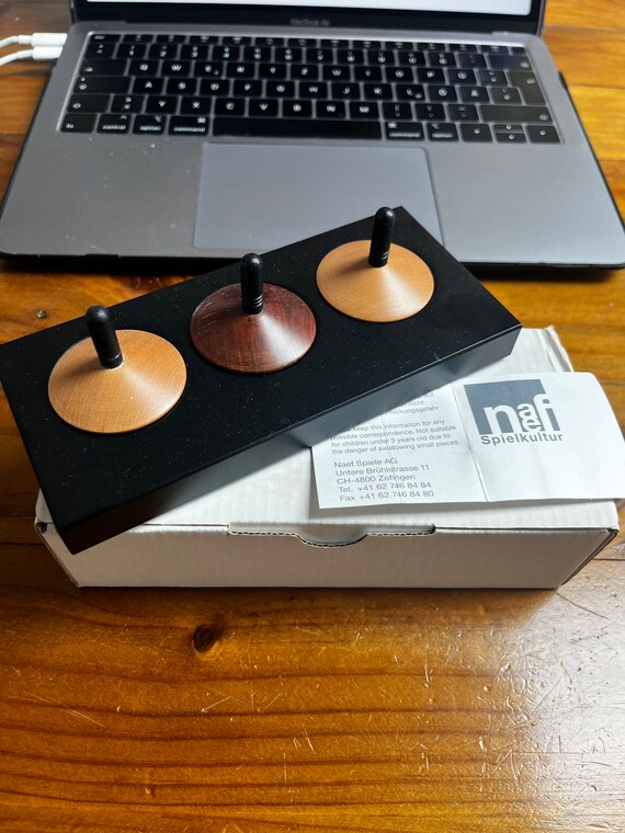 Naef Spielkultur Wooden Spinning Tops: Maple, Pear, Cherry - Etsy