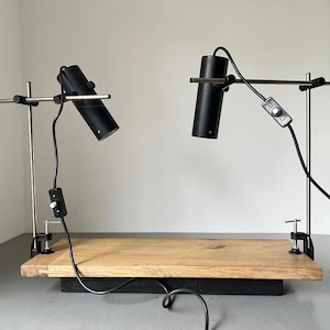 Vintage 70s NARVA Table Lamp – DDR VEB Leuchtenbau Arnsdorf – Adjustable Industrial Desk Light – Mid-Century Modern Design