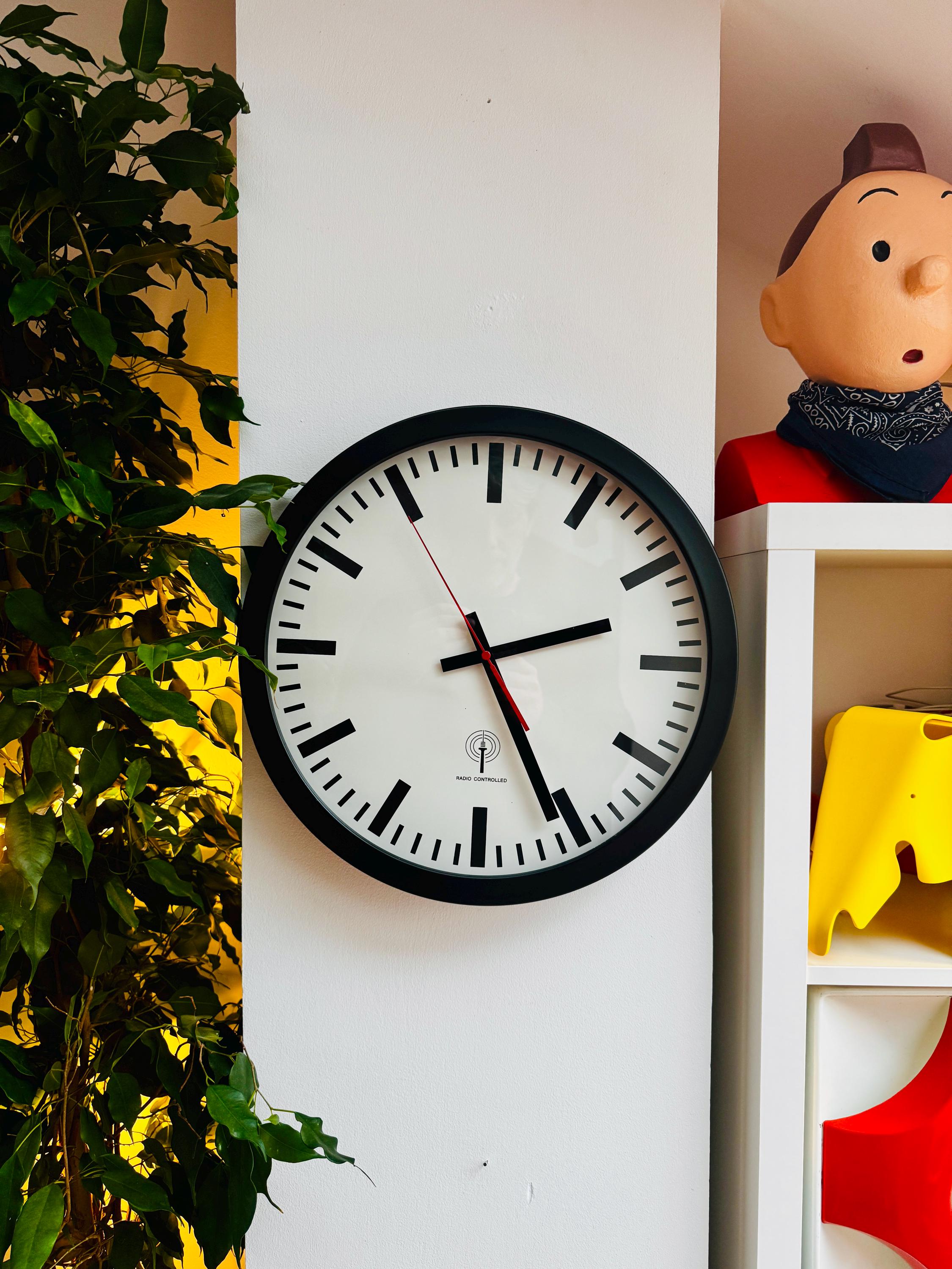 70'S テレノーマ社 DBドイツ鉄道 ステーションクロック 70'S テレノーマ社 DBドイツ鉄道 ステーションクロック - メルカリ